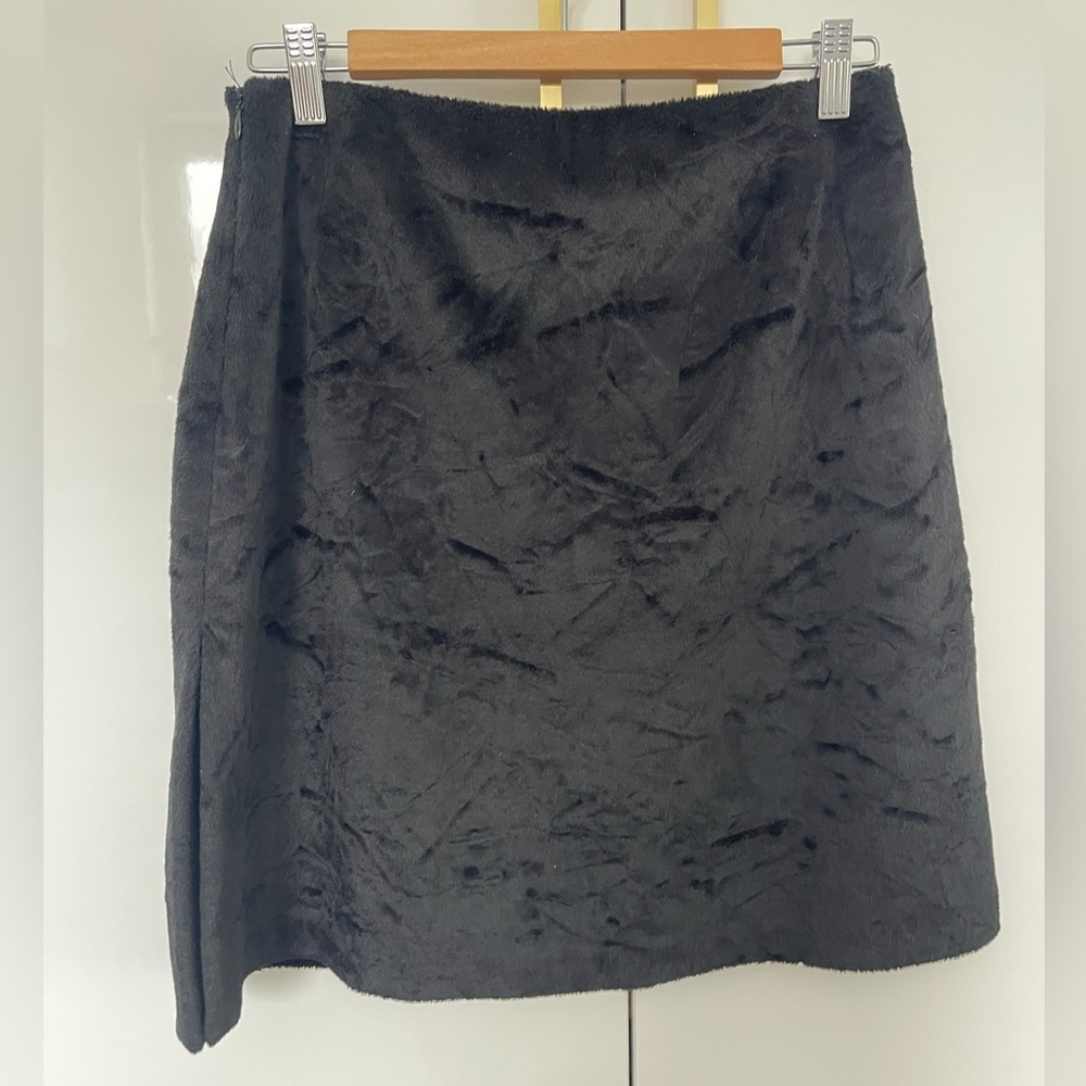 Franco Mirabelli vintage faux fur skirt size small